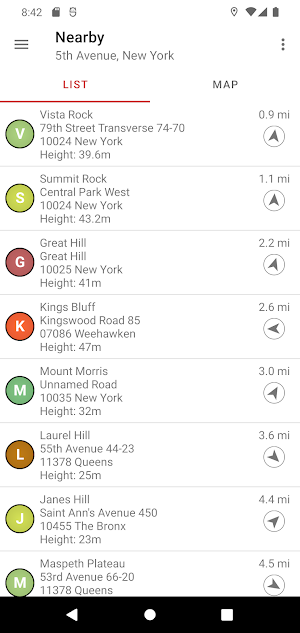 Mountain & Peak Finder Screenshot 0