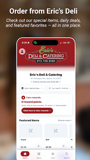 Eric's Deli & Catering Screenshot 0