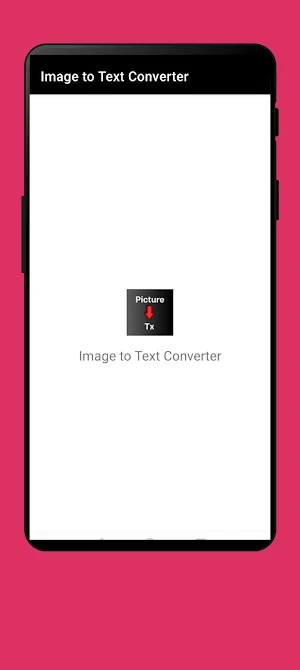 الحصول على النص من الصورة Screenshot 0