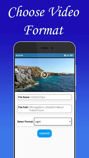 Video Converter, Compressor and Video to MP3 Audio Screenshot 1