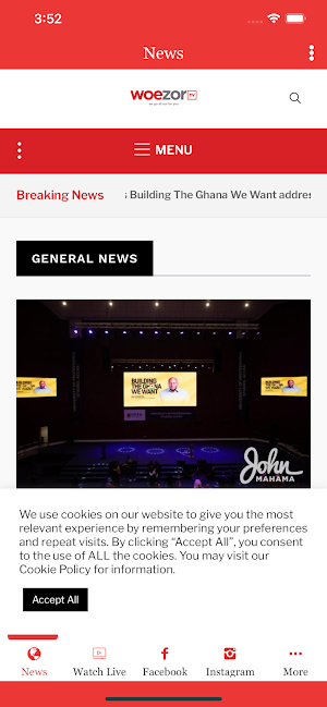 Woezor TV Screenshot 0