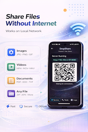 DropShare: File Sharing Screenshot 1
