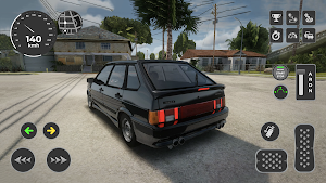 Drive VAZ 2114 Russia Car Game Screenshot 2