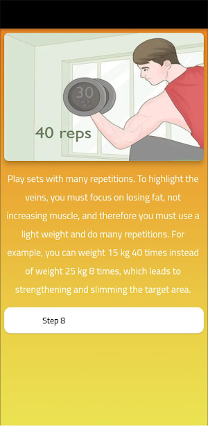 hand veins app - inflating Screenshot 0
