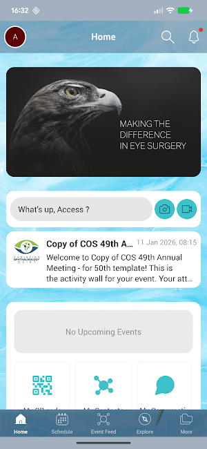 COS 50th Annual Meeting Screenshot 2