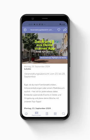 Oelde App Screenshot 2