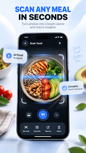 SnapFit: AI Calorie Counter Screenshot 0