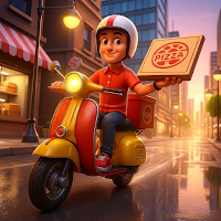 Pizza Delivery Boy Challenge