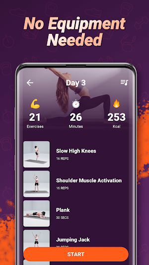Her Workout- Shape Body Screenshot 2