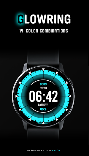 GlowRing Watchface Screenshot 2
