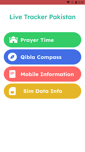 Live Tracker Pakistan Services Screenshot 1