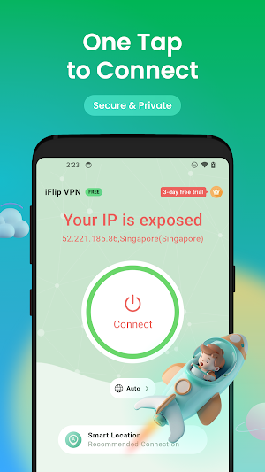 iFlip VPN-Private & Secure VPN Screenshot 0