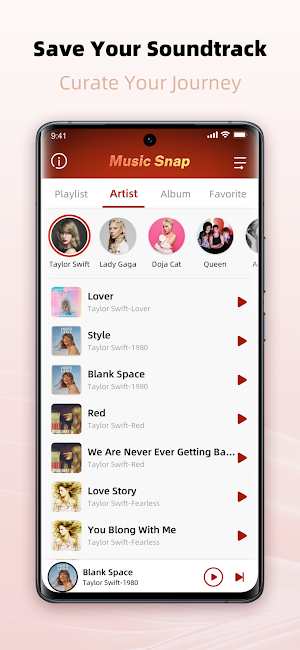 Music Snap:Audio&MP3 Player Screenshot 3