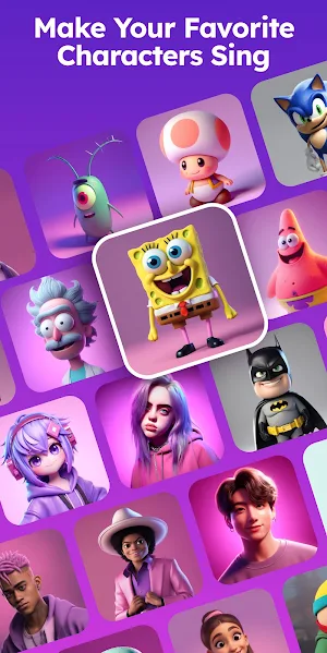 Coverly: AI Song Cover & Music Screenshot 1