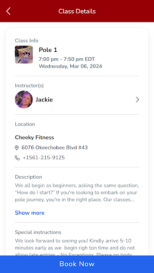 Cheeky Fitness Screenshot 2