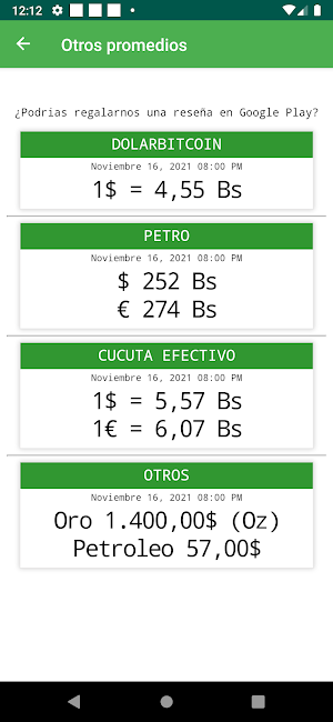 Dolar Paralelo Hoy Screenshot 2