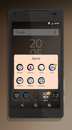 chocolate | Xperia™ Theme Screenshot 3