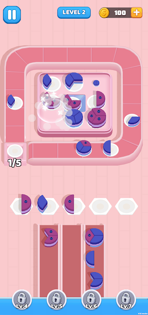 Cake Sort Flow Screenshot 0