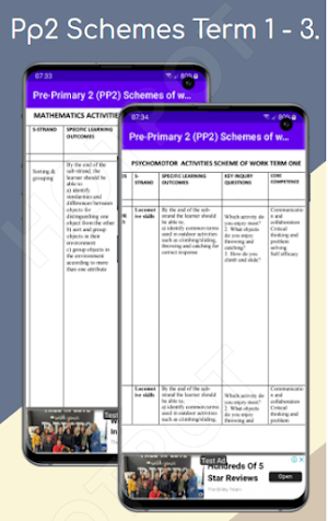 PP2 All Schemes of work. Screenshot 3