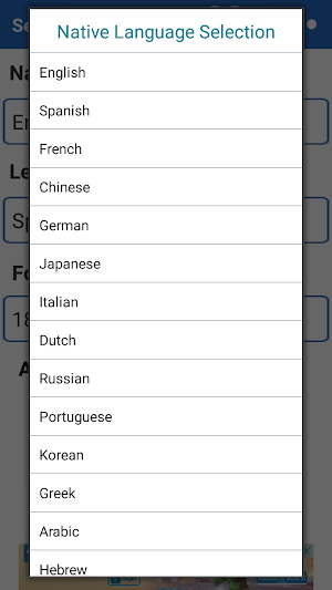 Dictionary with 35 languages - Vocabulary Screenshot 0
