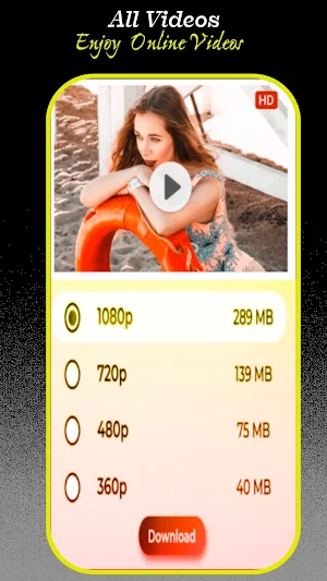 All video & music downloader Screenshot 0