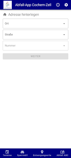 Abfall-App Cochem-Zell Screenshot 0
