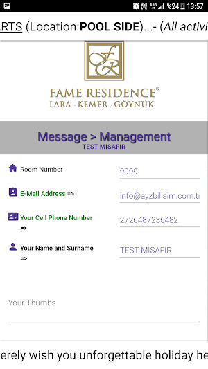 Fame Kemer Guestranet Screenshot 1