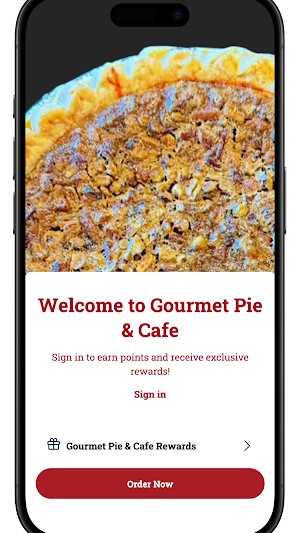 Gourmet Pie and Cafe Screenshot 0