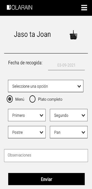 OlarainApp Screenshot 1