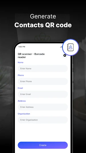 QR scanner - Barcode reader Screenshot 1
