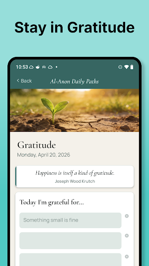 Al-Anon Daily Paths Screenshot 3