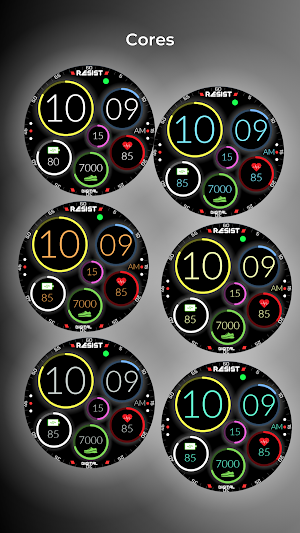 Time Shadow 1 Watch Face Screenshot 3