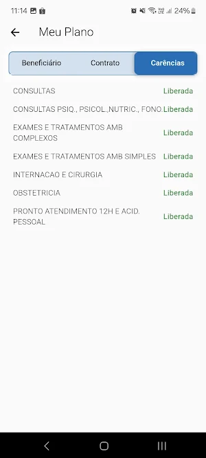 Saúde Avaí - Beneficiário Screenshot 3
