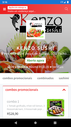 Kenzo Sushi Screenshot 0