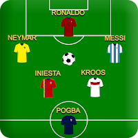 Football Squad Builder - Strategy, Tactic, Lineup