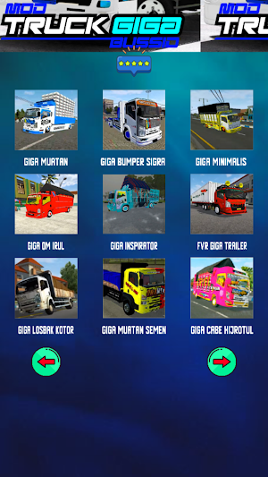 Bussid Truk Giga Mbois Trondol Screenshot 2