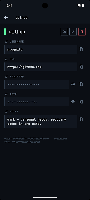 dgvault Screenshot 3