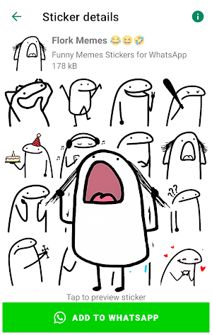 Funny Memes Stickers WASticker Screenshot 3