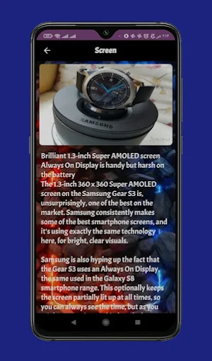 SAMSUNG Gear S3 Classic Guide Screenshot 3