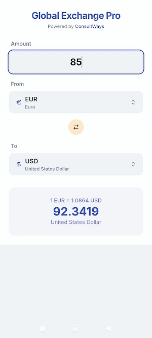 Currency & Crypto Exchanger Screenshot 0