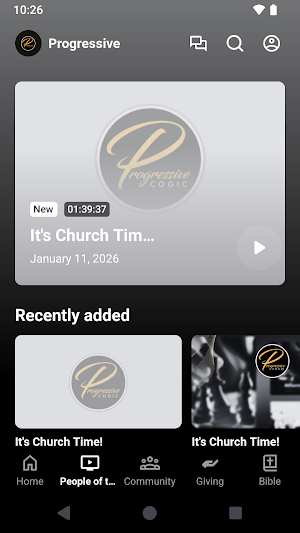 Progressive COGIC - PHX Screenshot 1