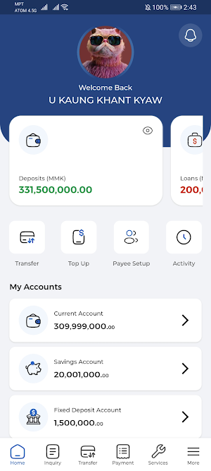 NDB mBanking Screenshot 0