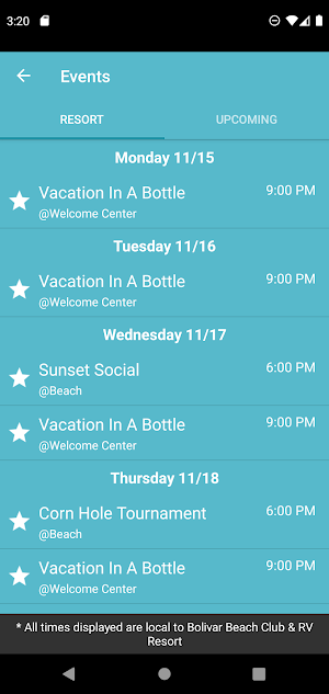 Bolivar Beach Club Screenshot 1