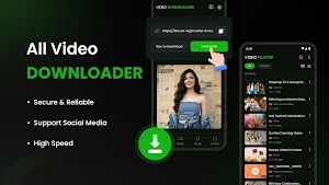 Video Downloader & Player Home Screenshot 0