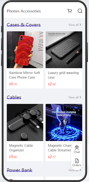 Buy Cell Phone Accessories Screenshot 0
