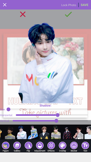Take pictures with Huening Kai Screenshot 2