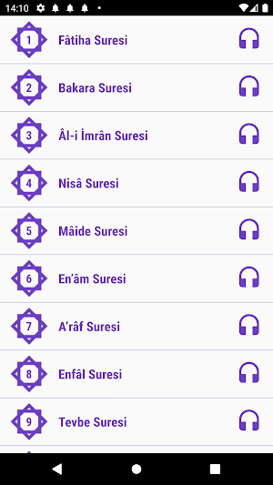 Kuran-ı Kerim Dinle Screenshot 0