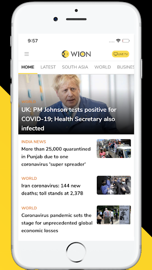 WION News - Top World News, Live News Headlines Screenshot 0