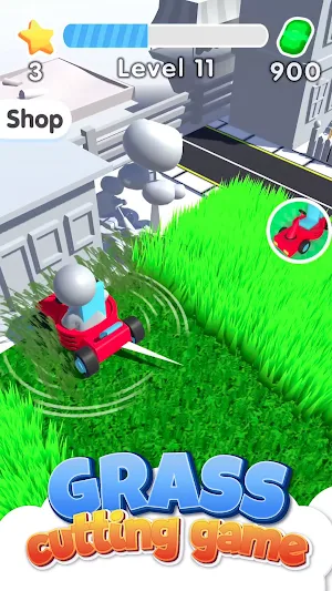 Grass Cutting Game: Mowing 3D Screenshot 0
