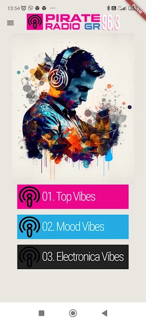 Pirate Radio GR Screenshot 1